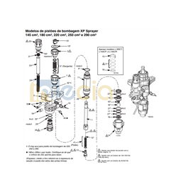 Kit Reparo Bomba Lower Xtreme 180 cm� - 25D235